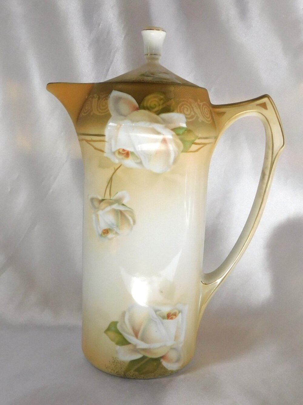 Cream Reinhold Schlegelmilch RS Germany Chocolate Pot # 25321